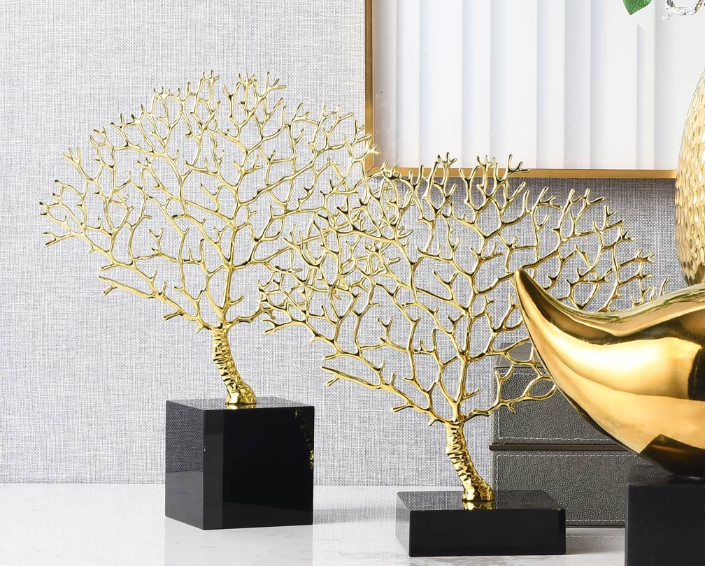 Tampilan kristal ornamen mewah Prosperity Tree untuk dekorasi rumah